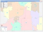 Ringgold County, IA Wall Map Color Cast Style 2022