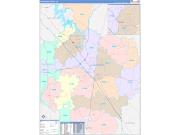 Rutherford County TN Wall Maps