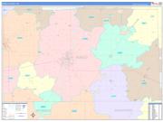 Seneca County, OH Wall Map Color Cast Style 2022