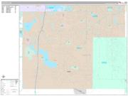 Lakeville Wall Map Premium Style 2023
