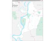Adams County, MS Wall Map Premium Style 2022