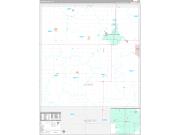 Adams County, NE Wall Map Premium Style 2022