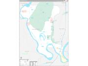 Alexander County, IL Wall Map Premium Style 2023