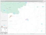 Amite County, MS Wall Map Premium Style 2022