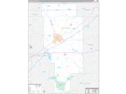 Ashland County, OH Wall Map Premium Style 2022