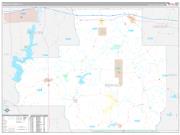 BienvilleParish (County), LA Wall Map Premium Style 2023