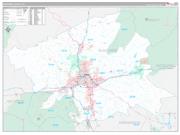 Buncombe County NC Wall Maps MapSales