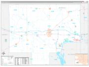 Bureau County, IL Wall Map Premium Style 2022