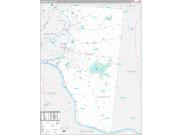 Clermont County, OH Wall Map Premium Style 2022