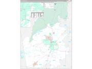 Floyd County, GA Wall Map Premium Style 2023