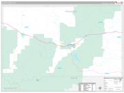 Franklin County, MS Wall Map Premium Style 2022