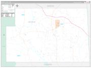 George County, MS Wall Map Premium Style 2022