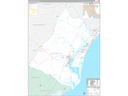Georgetown County, SC Wall Map Premium Style 2023