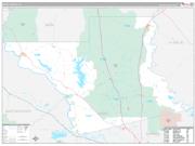 GrantParish (County), LA Wall Map Premium Style 2023