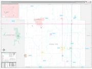 Hamilton County, IA Wall Map Premium Style 2022