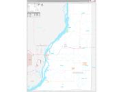 Henderson County, IL Wall Map Premium Style 2022