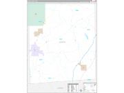 Jasper County, MS Wall Map Premium Style 2022
