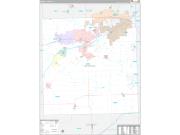 Kendall County, IL Wall Map Premium Style 2022