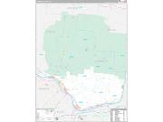 Lawrence County, OH Wall Map Premium Style 2022