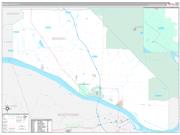Massac County, IL Wall Map Premium Style 2023