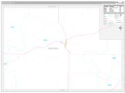 Menard County, TX Wall Map Premium Style 2022
