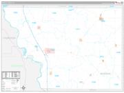 Monona County, IA Wall Map Premium Style 2022