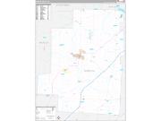 Morrow County, OH Wall Map Premium Style 2023