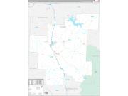 Noble County, OH Wall Map Premium Style 2022