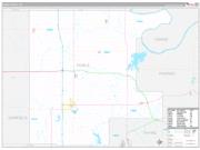 Noble County, OK Wall Map Premium Style 2023