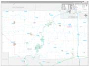 Ogle County, IL Wall Map Premium Style 2023