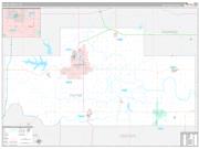 Payne County, OK Wall Map Premium Style 2022