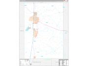 Pike County, MS Wall Map Premium Style 2022