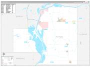 Putnam County, IL Wall Map Premium Style 2022