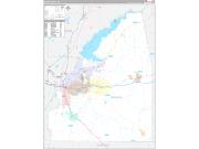 Rankin County, MS Wall Map Premium Style 2022