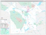 RapidesParish (County), LA Wall Map Premium Style 2023