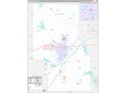 Richland County, OH Wall Map Premium Style 2022