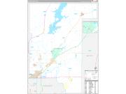 Rogers County, OK Wall Map Premium Style 2023