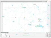 Sargent County, ND Wall Map Premium Style 2022