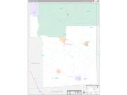 Smith County, MS Wall Map Premium Style 2022