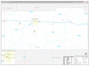 Stark County, ND Wall Map Premium Style 2022