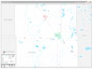 Stevens County, MN Wall Map Premium Style 2022