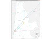 Sumter County, AL Wall Map Premium Style 2022