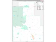 Tippah County, MS Wall Map Premium Style 2022
