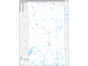 Todd County, MN Wall Map Premium Style 2022