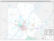 Tuscaloosa County, AL Wall Map Premium Style 2022
