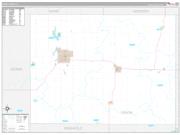 Union County, IA Wall Map Premium Style 2022