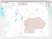 VernonParish (County), LA Wall Map Premium Style 2023