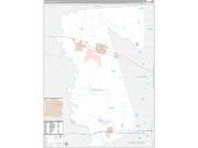 Waller County, TX Wall Map Premium Style 2022