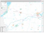 Whiteside County, IL Wall Map Premium Style 2022