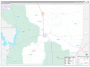 WinnParish (County), LA Wall Map Premium Style 2023